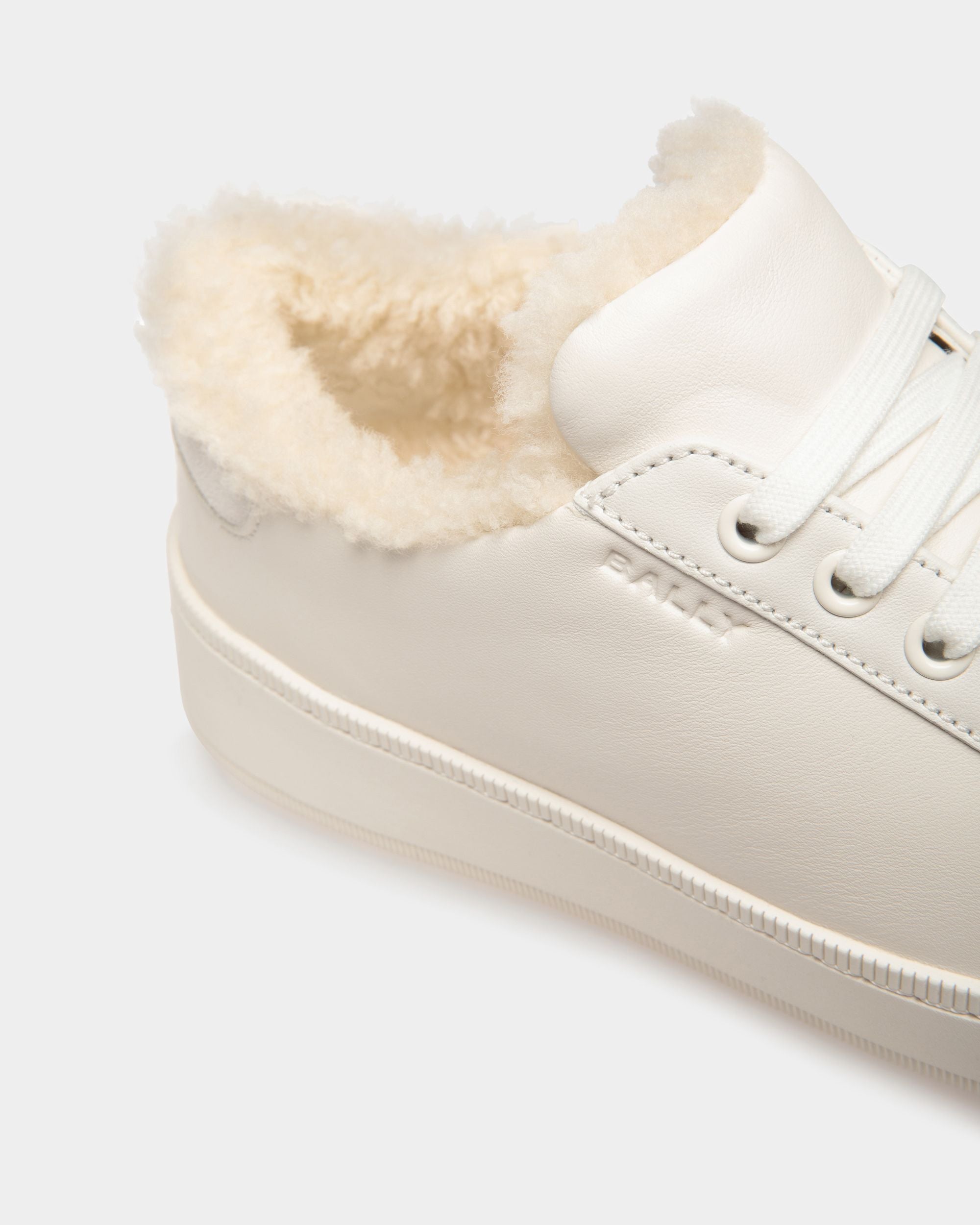 Raise Sneakers In White Leather - Women's - Bally - 07