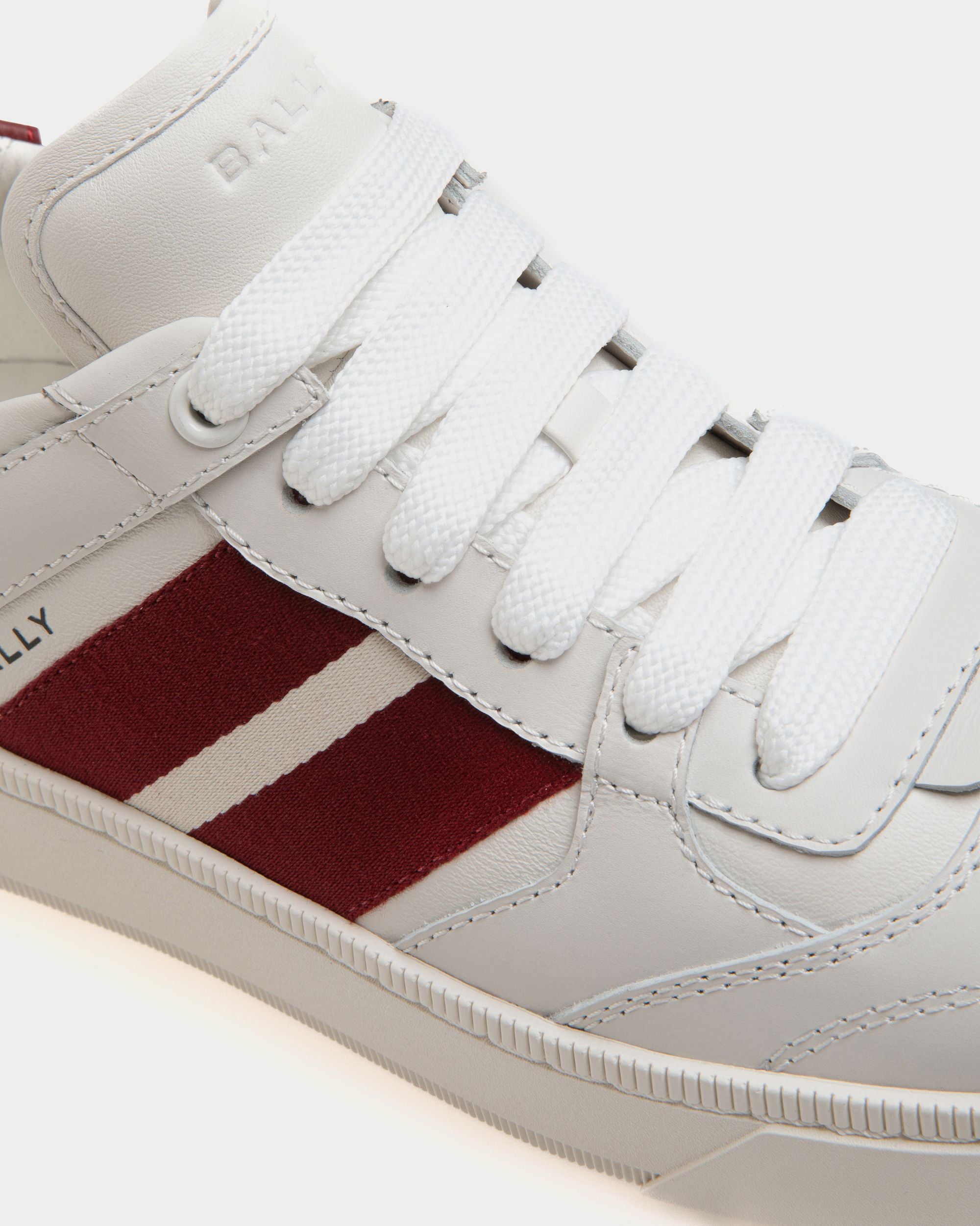 Raise Sneaker In White Leather - Women's - Bally - 07