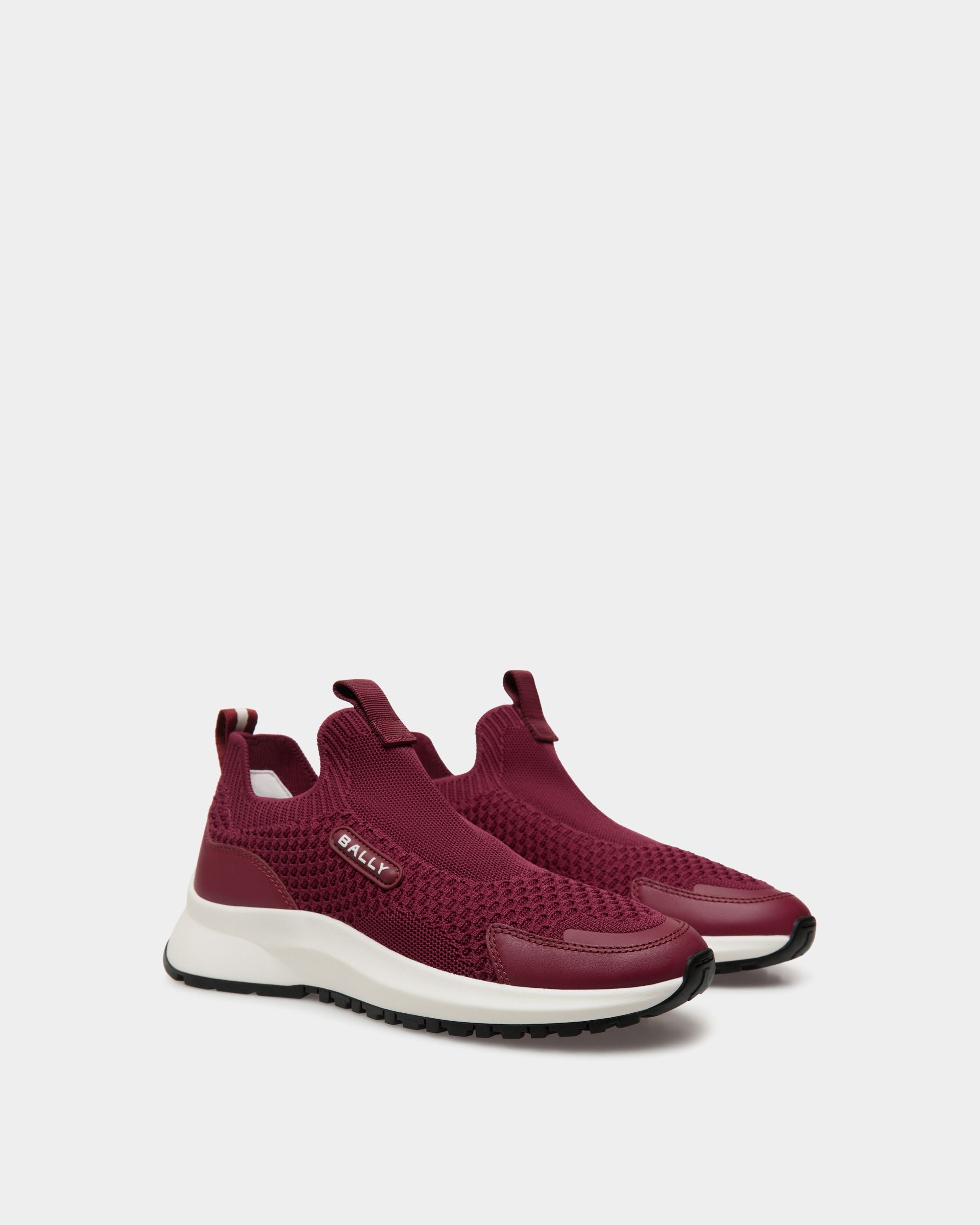 Outline Sneaker In Cinnabar Knit - Women's - Bally - 02
