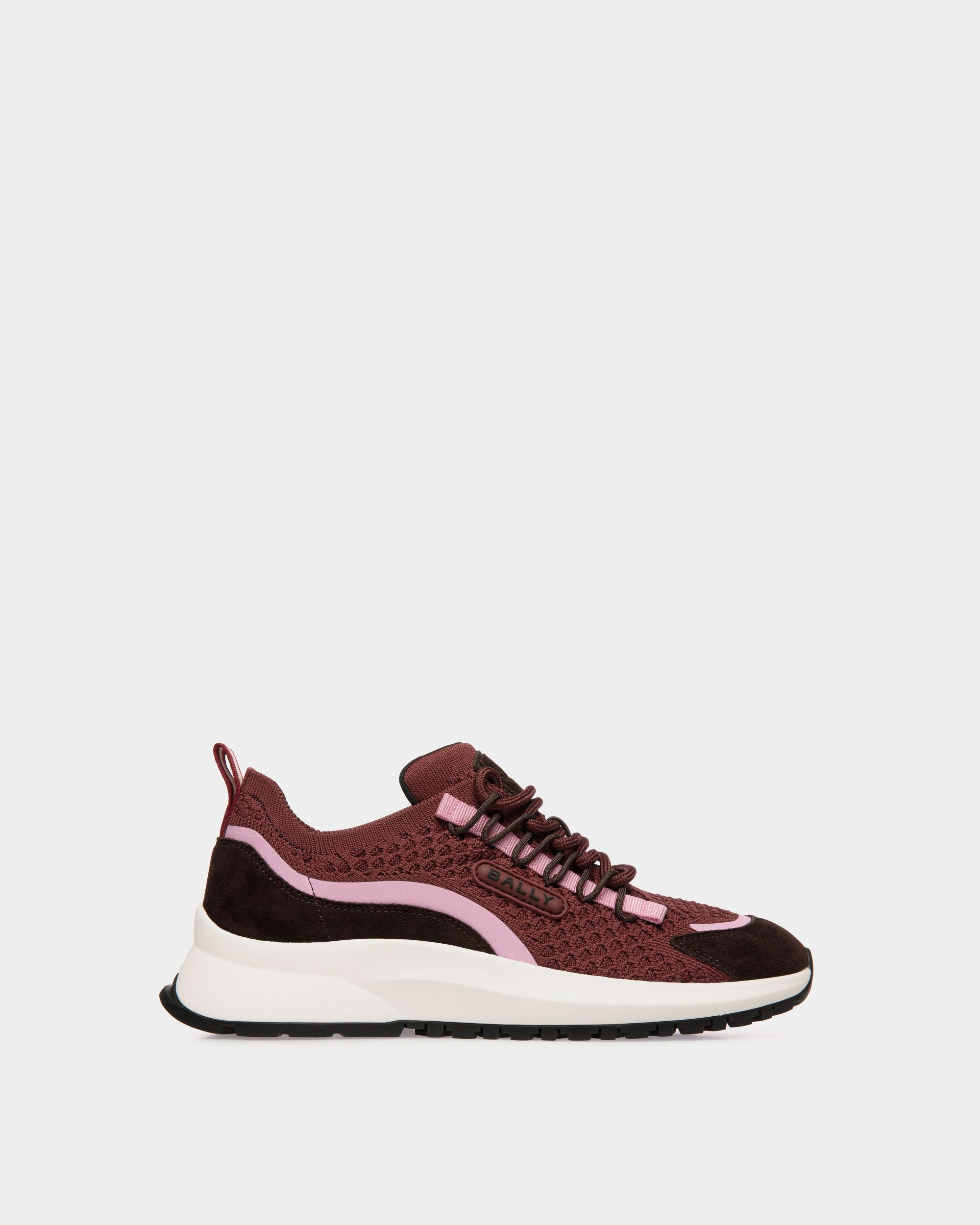 Outline Sneaker In Andorra Knit Fabric - Women's - Bally - 01