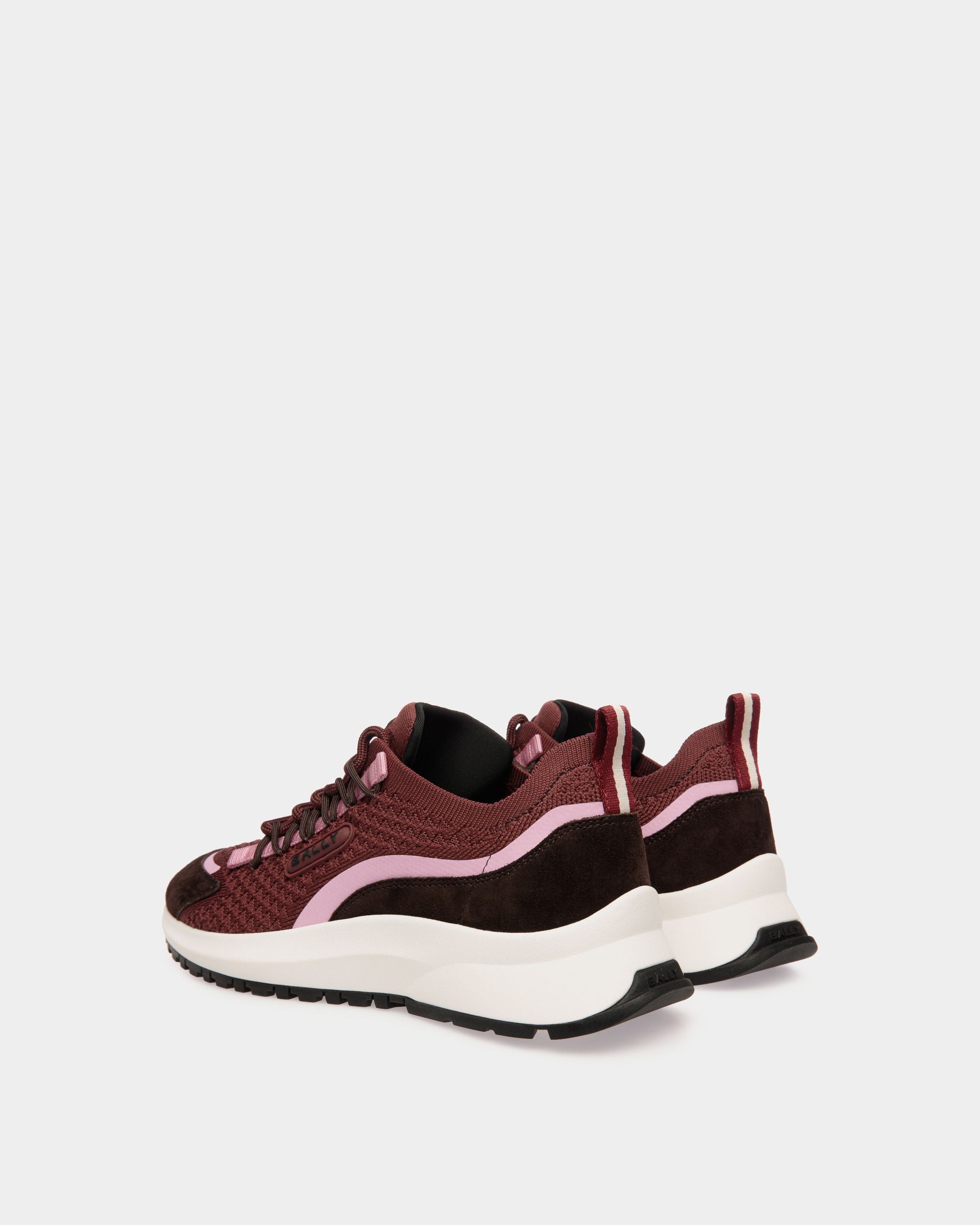 Outline Sneaker In Andorra Knit Fabric - Women's - Bally - 03