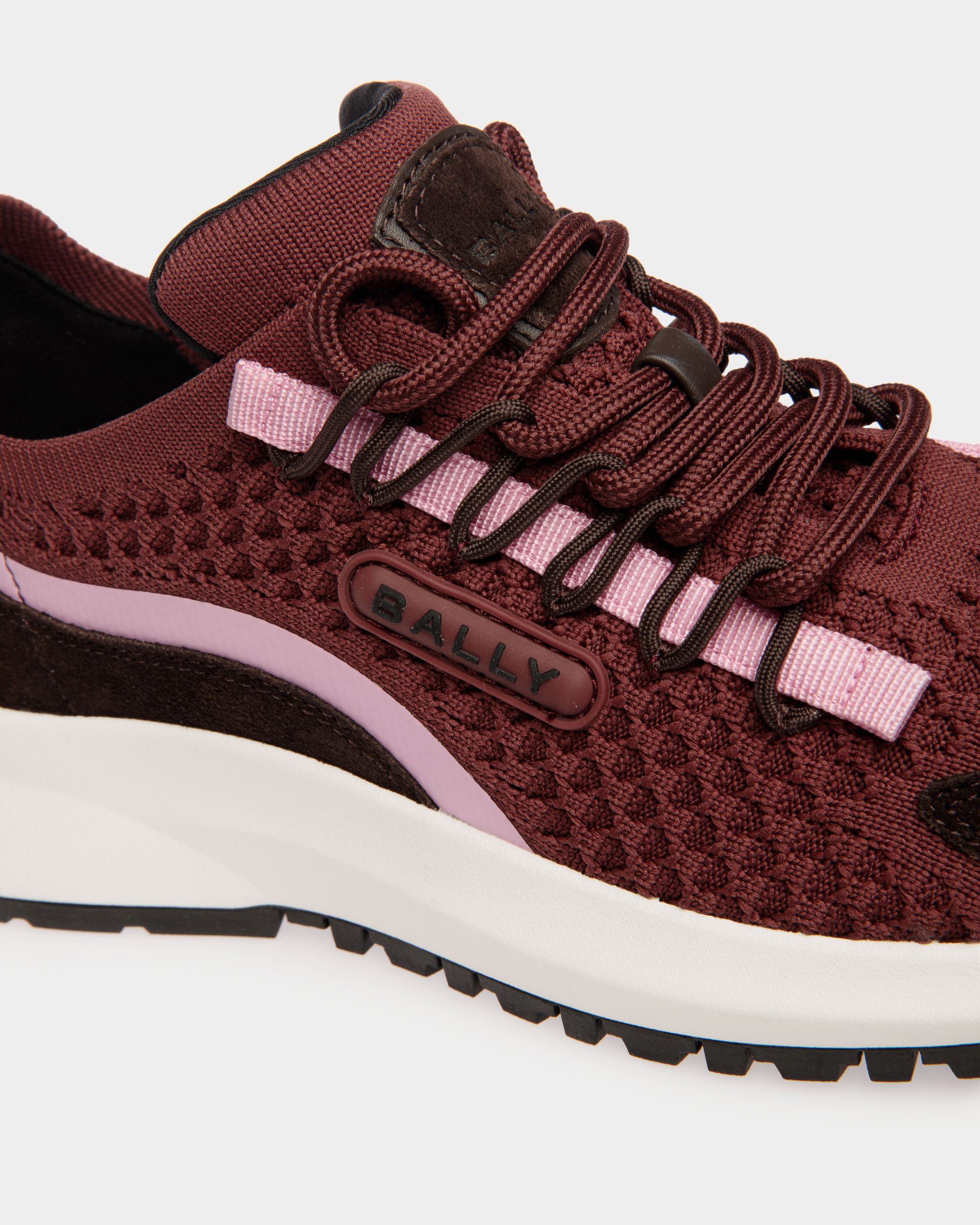 Outline Sneaker In Andorra Knit Fabric - Women's - Bally - 05