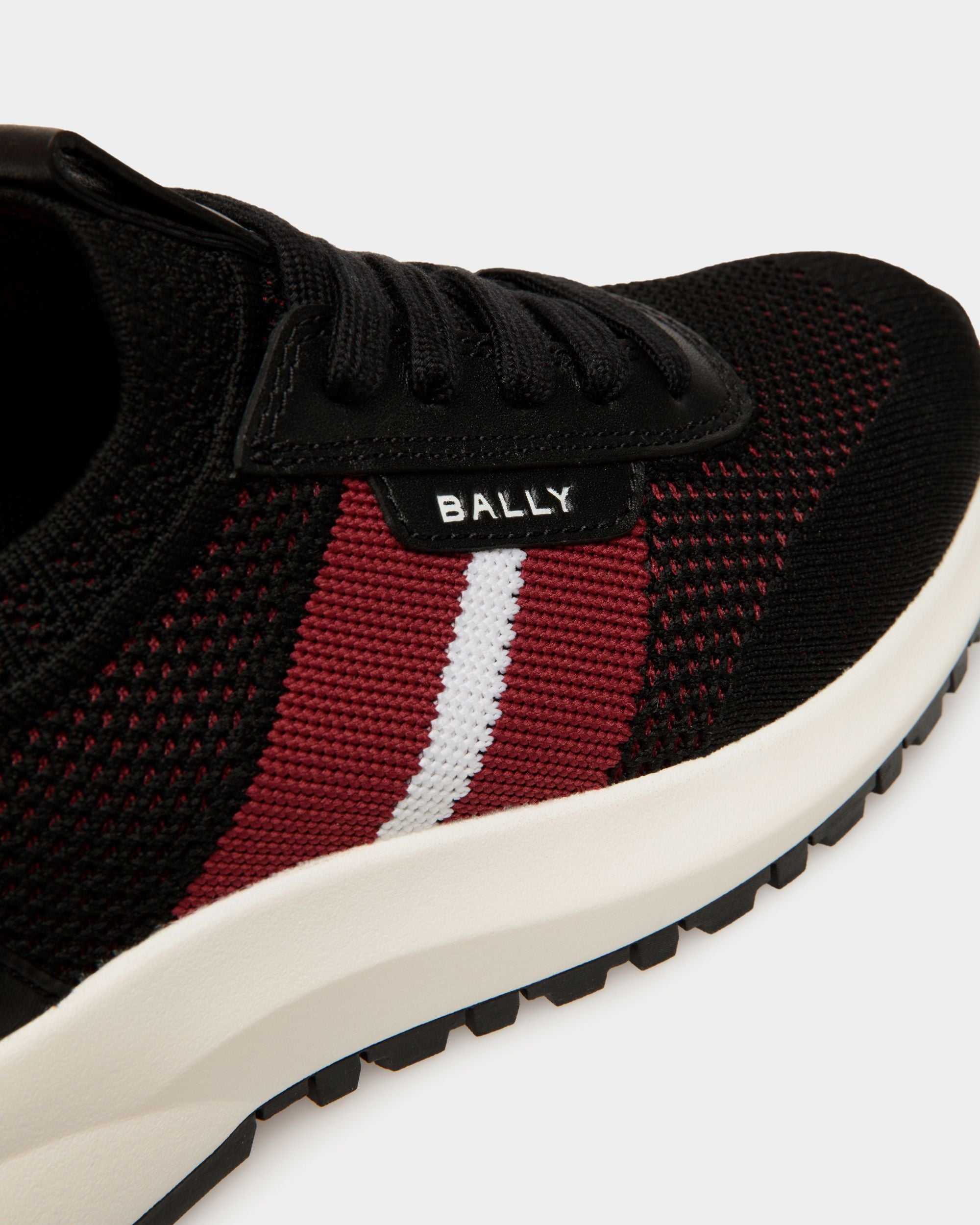 Outline Sneaker in Black Knit - Women's - Bally - 05