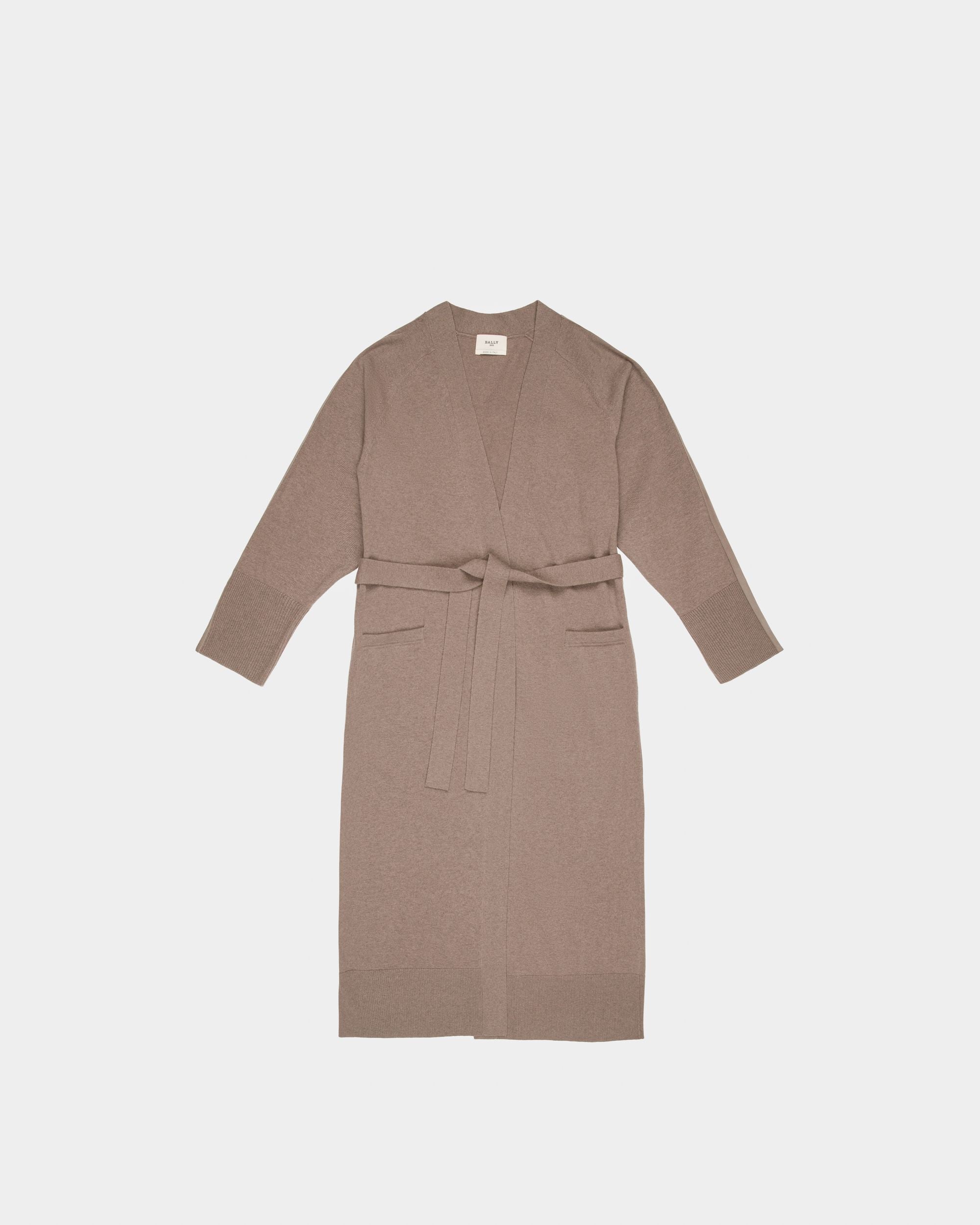 Wool & Cashmere Sweater In Beige - Women's - Bally - 01