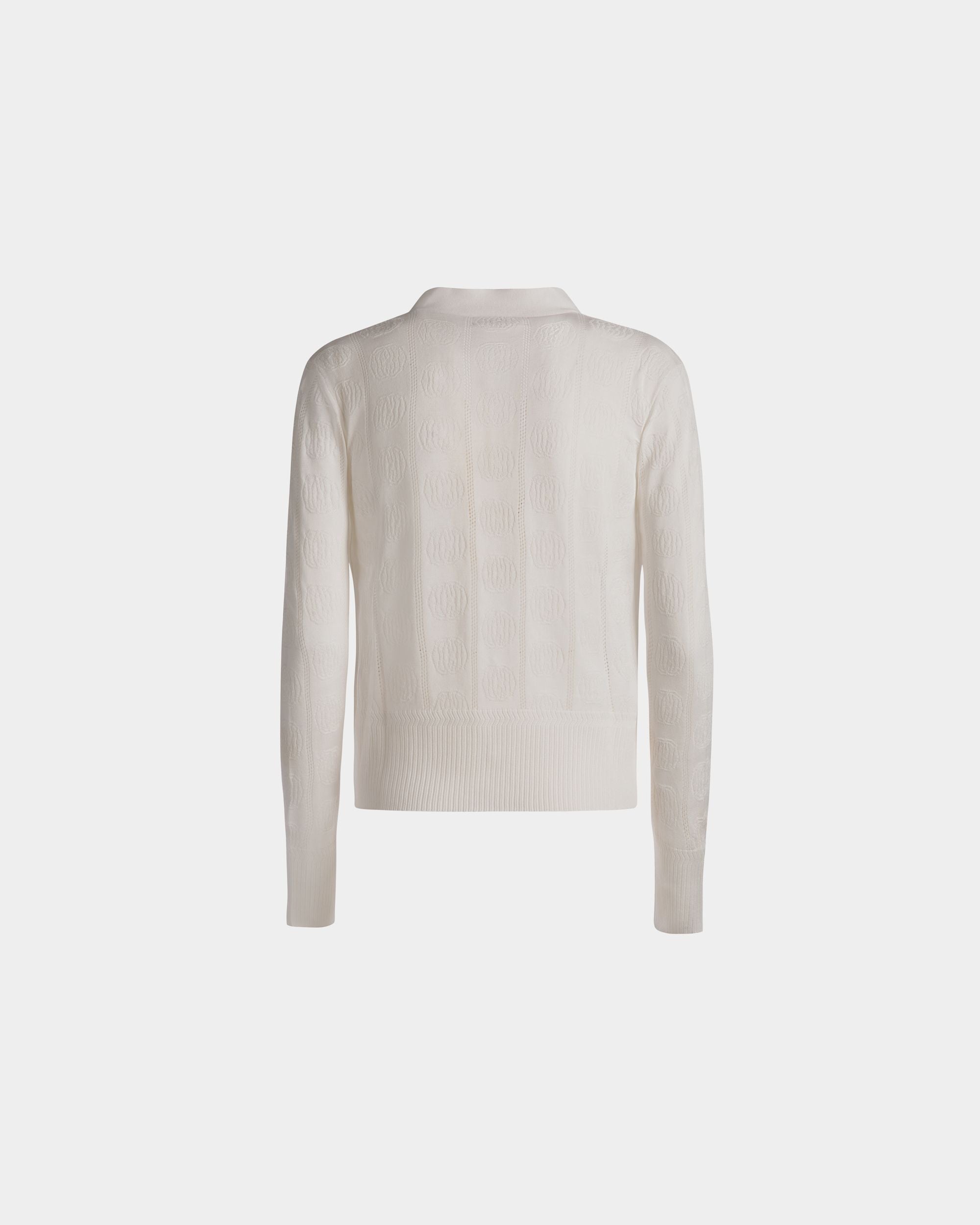 Beige Cardigan in Beige Silk Blend - Women's - Bally - 07