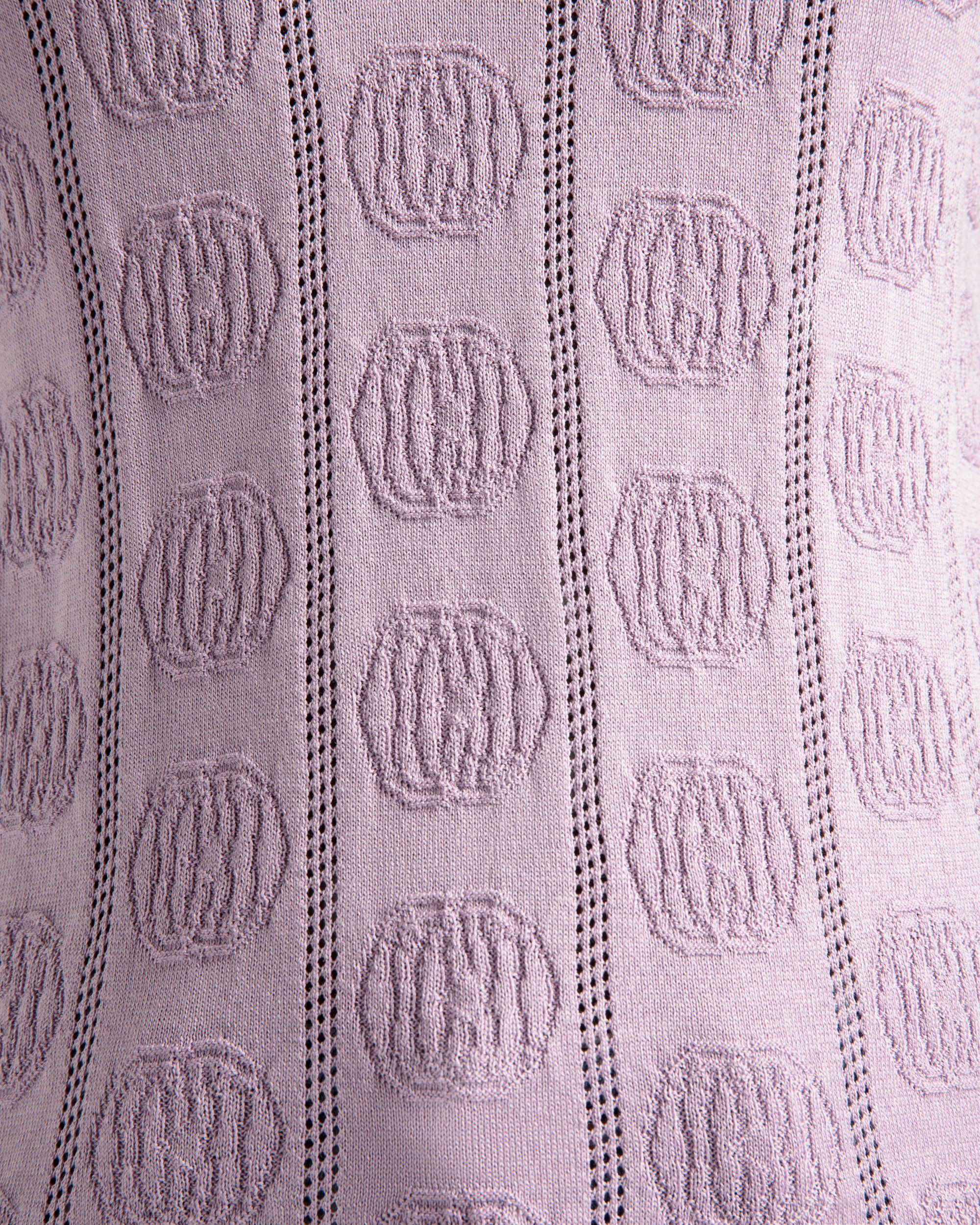 Tank Top In A Lilac Silk Blend - Women's - Bally - 04