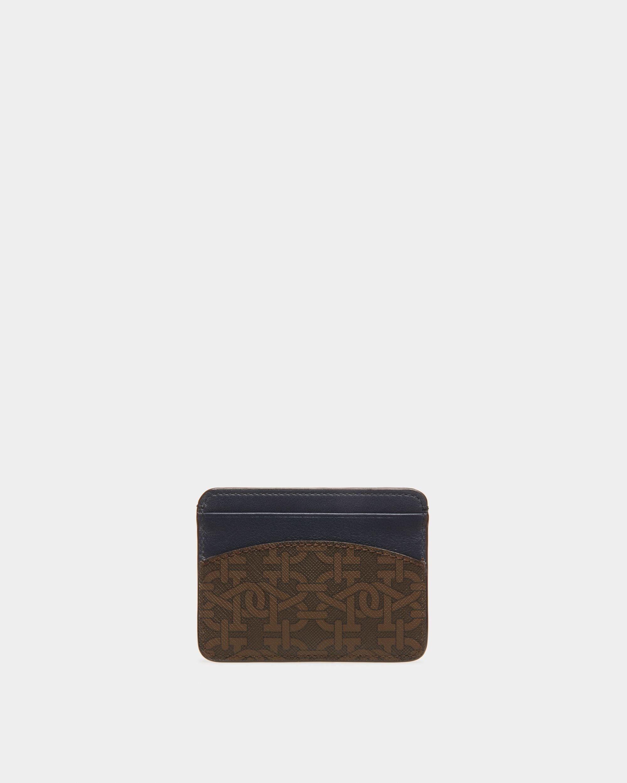 Lexye Tpu Card Holder In Brown - Women's - Bally - 02