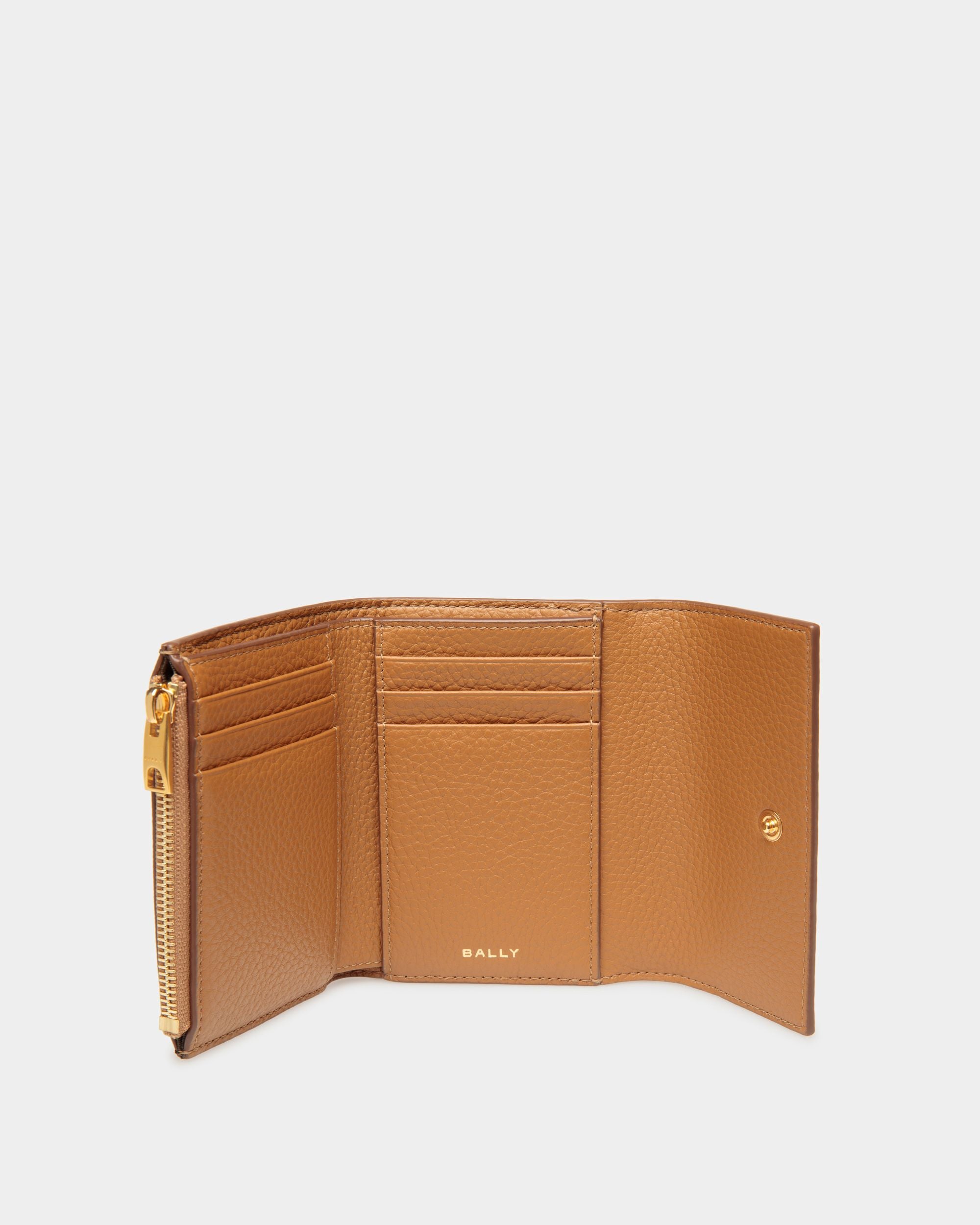 Pennant Card Holder In Desert TPU - Women's - Bally - 03