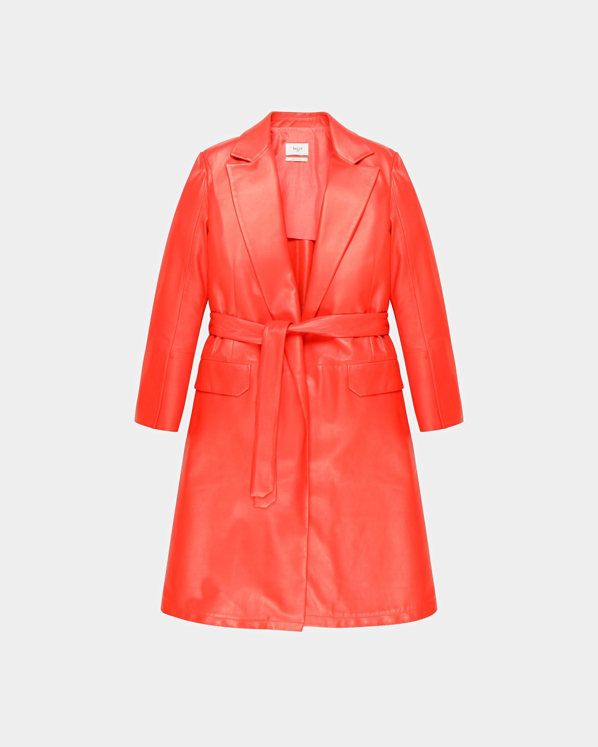 Leather Coat - Women's - Bally - 01