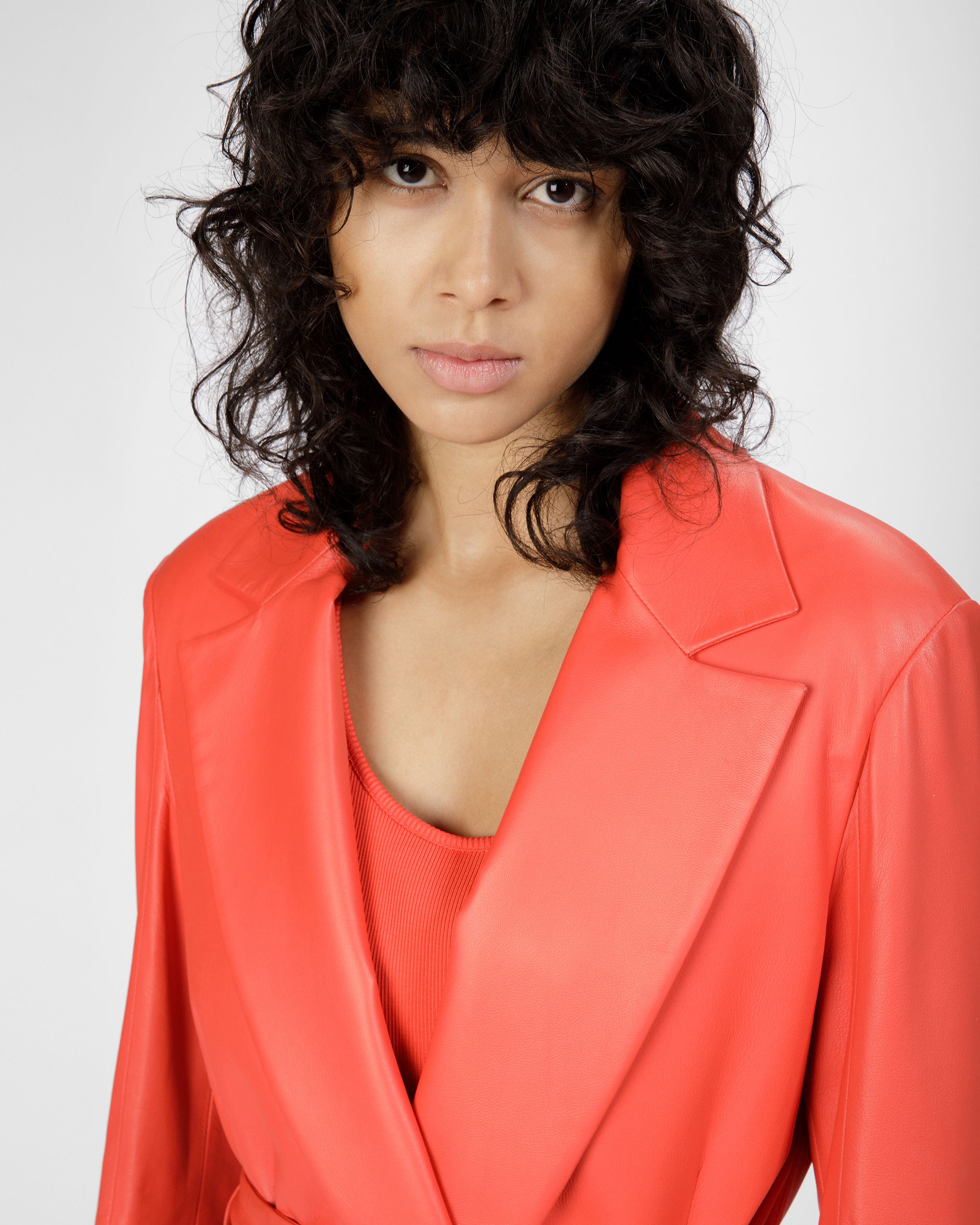 Leather Coat - Women's - Bally - 06