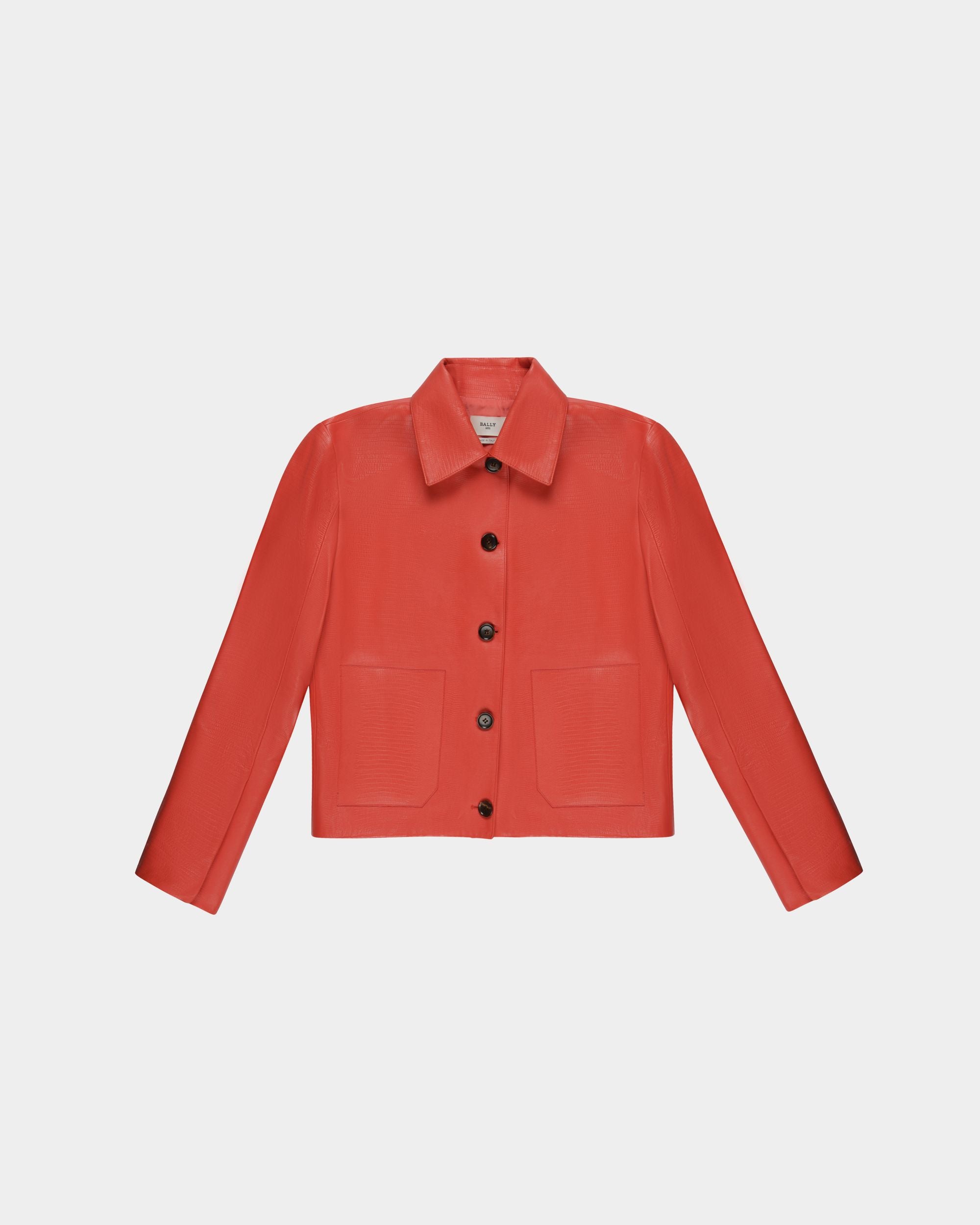 Leather Jacket - Women's - Bally - 01