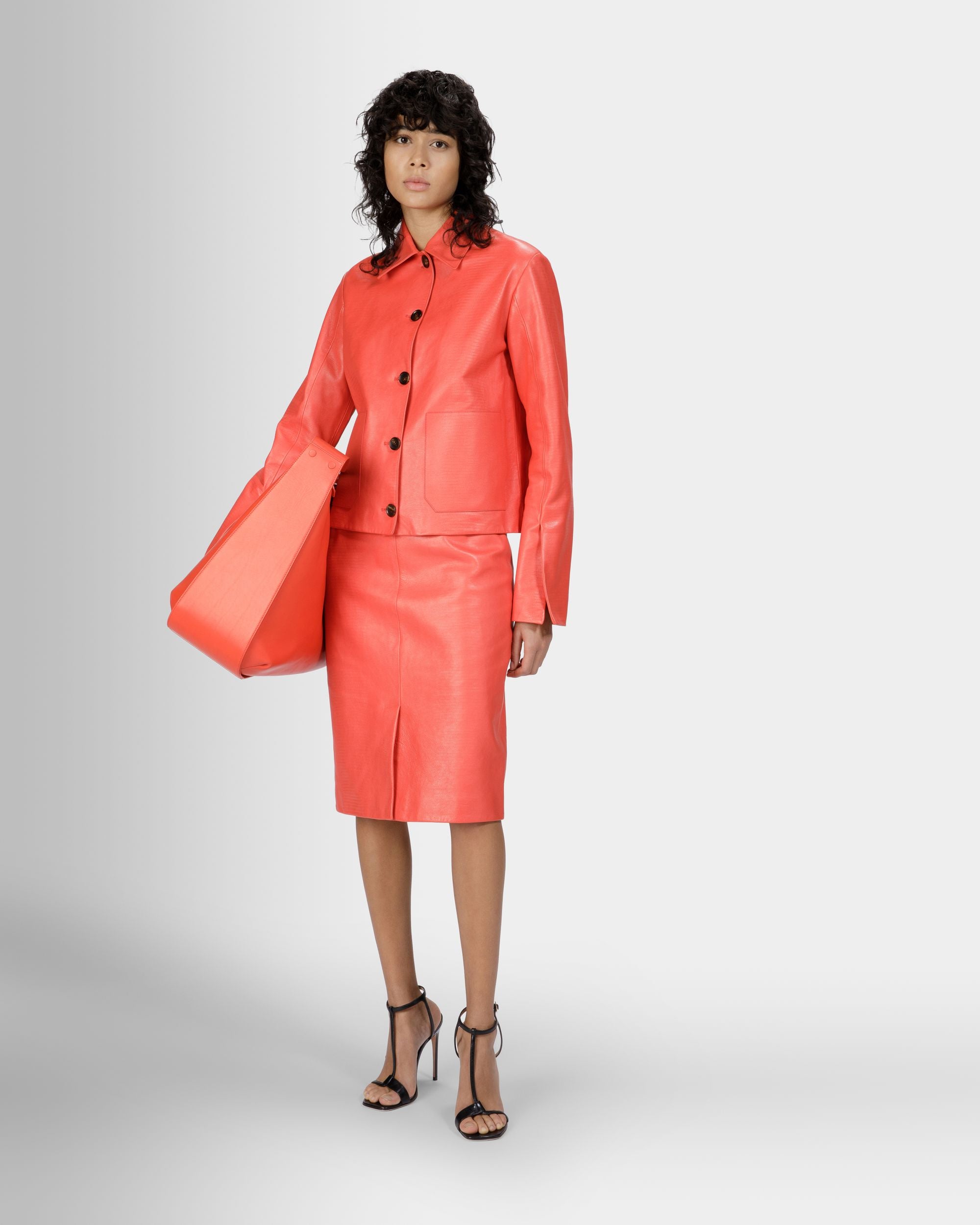 Leather Jacket - Women's - Bally - 05