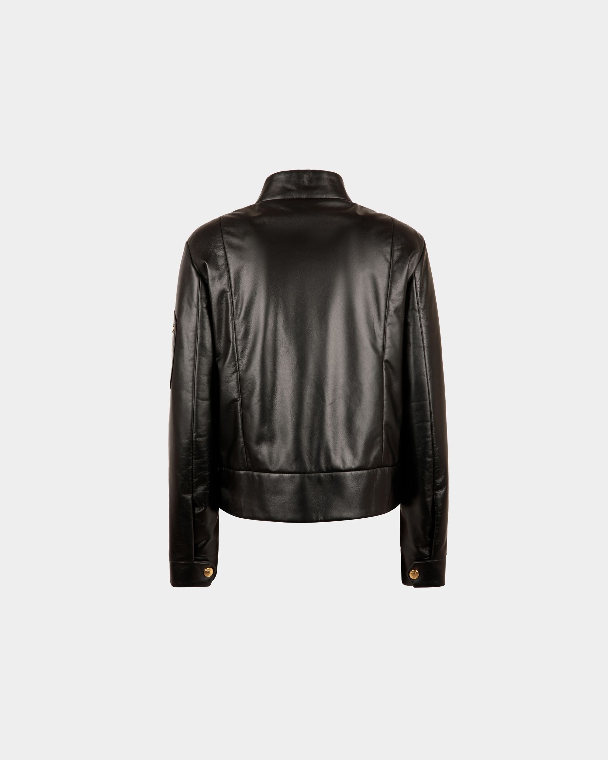 Jacket In Black Leather - Women's - Bally - 07