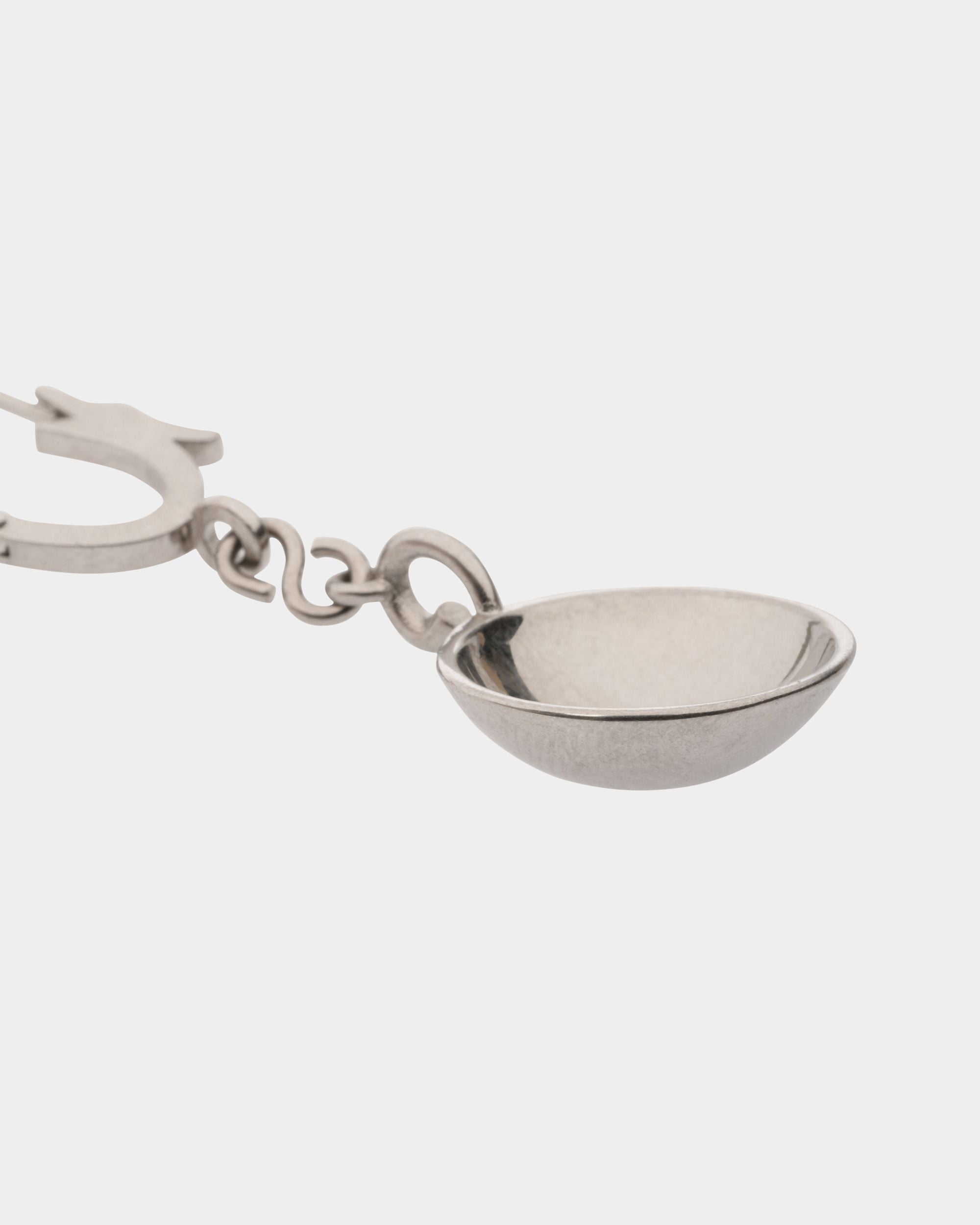 Swissness Earring In Silver Eco Brass - Women's - Bally - 02
