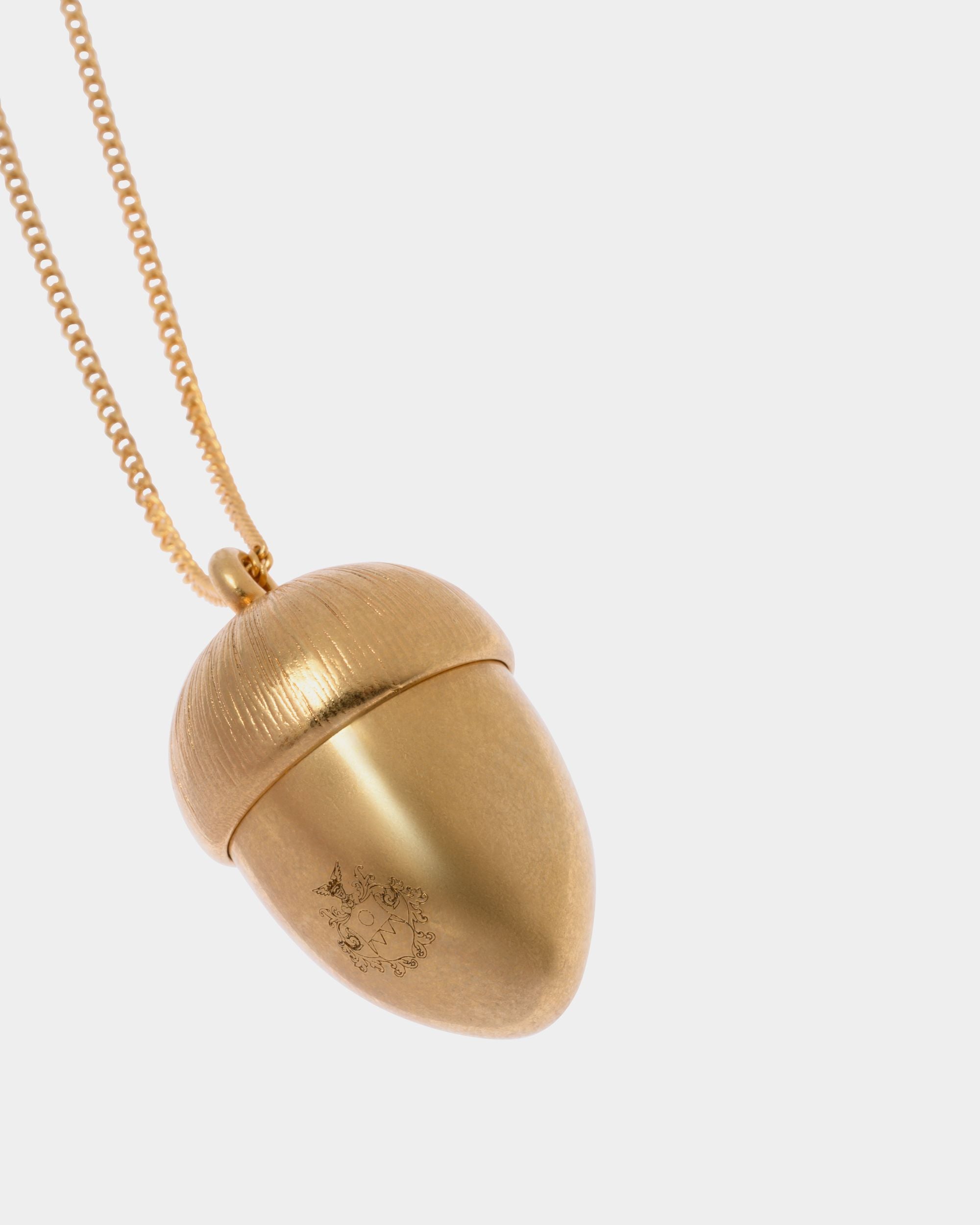 Swissness Necklace in Gold Eco Brass - Women's - Bally - 02