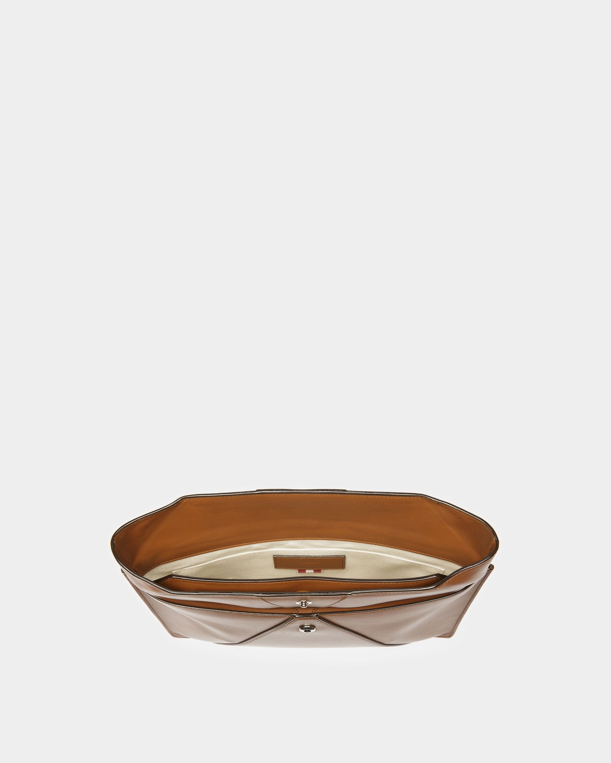 Annia Leather Minibag In Brown - Women's - Bally - 03