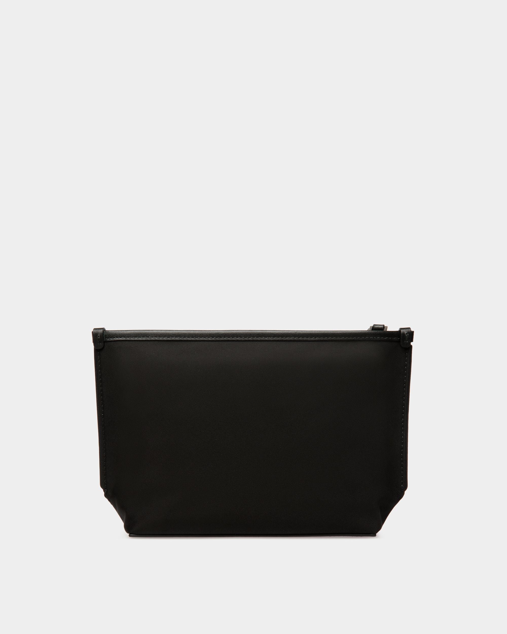 Bar Pouch in Black Nylon - Women's - Bally - 02