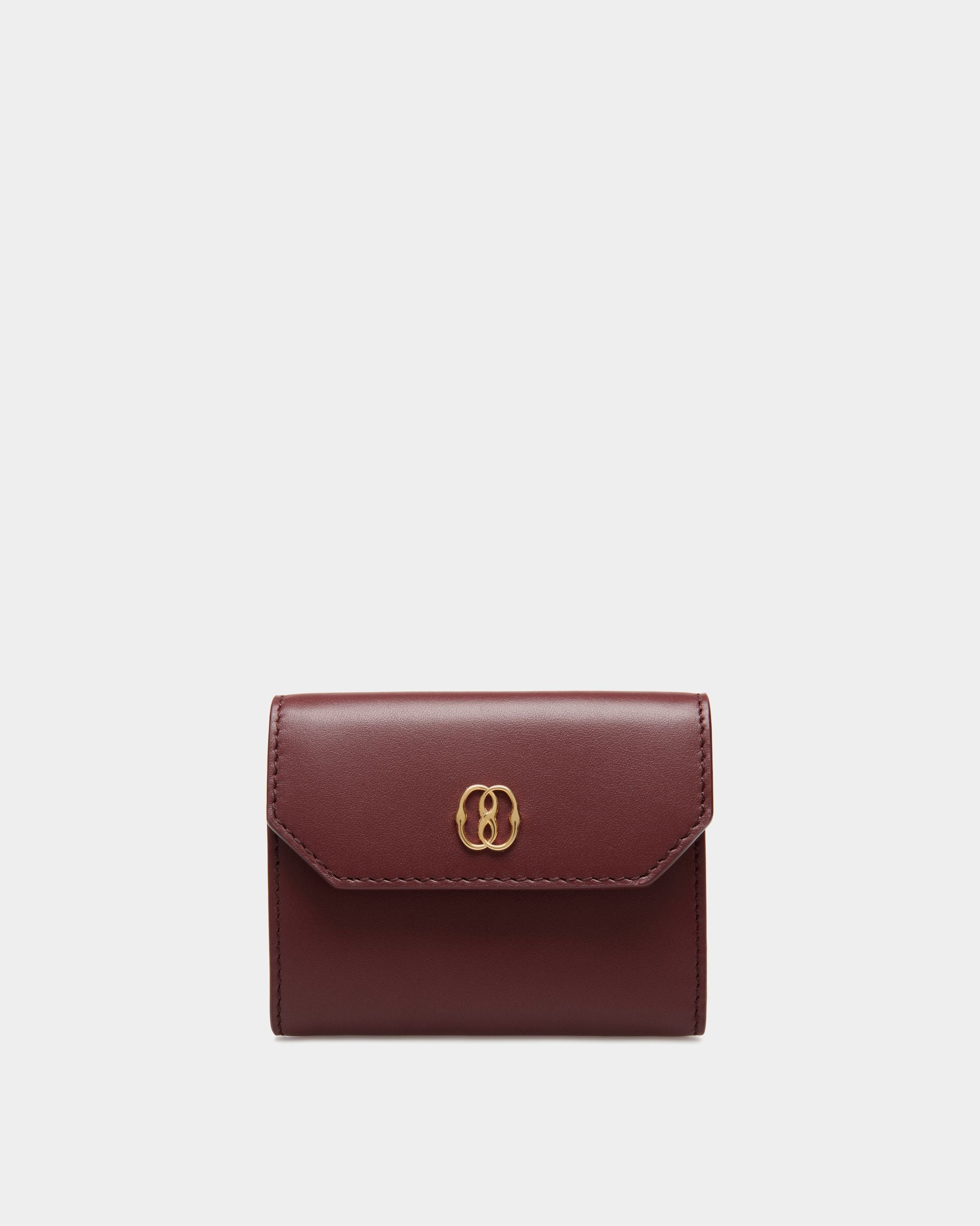 Emblem Wallet in Andorra Leather - Women's - Bally - 01
