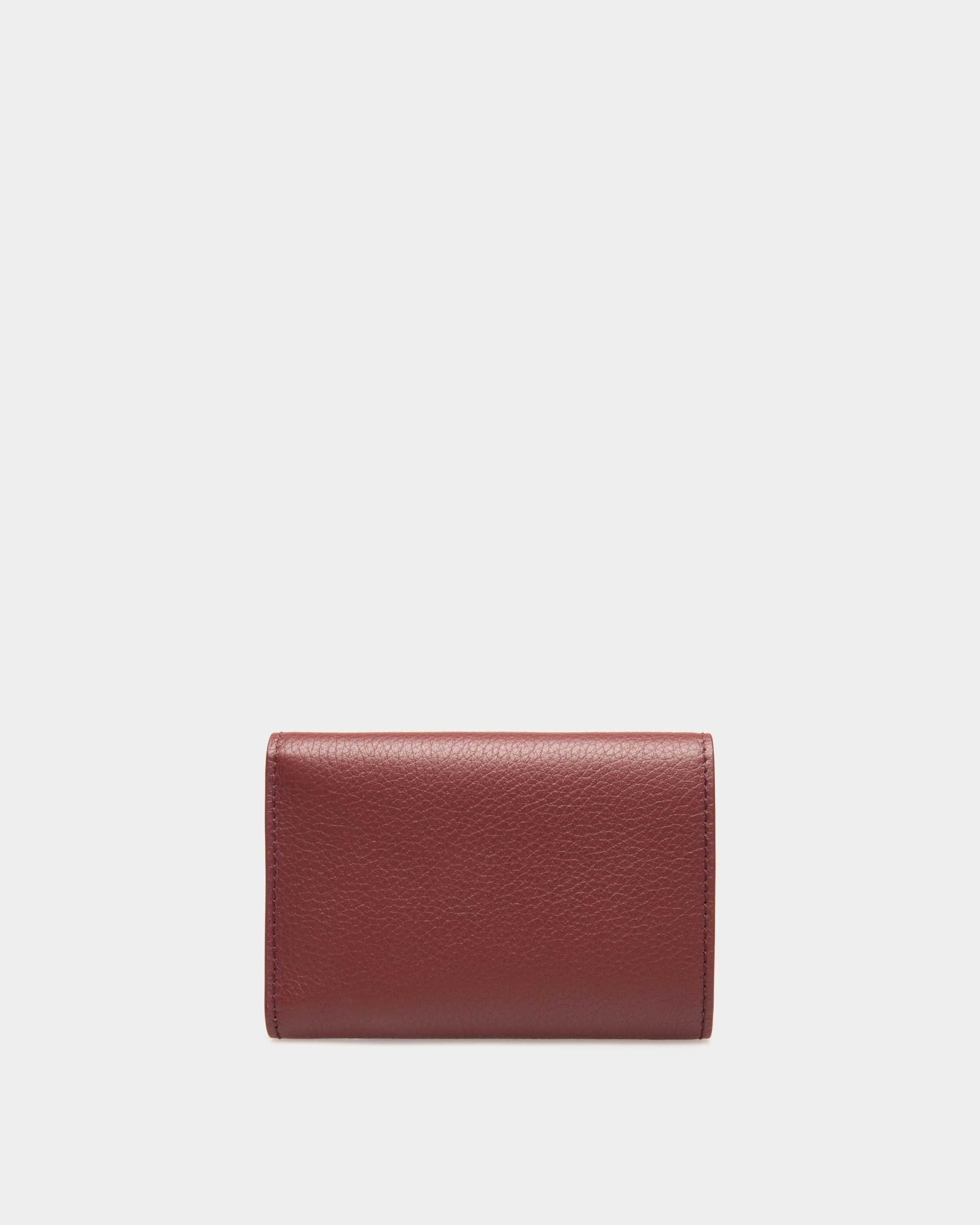 Lock Me Wallet In Andorra Grained Leather - Women's - Bally - 02