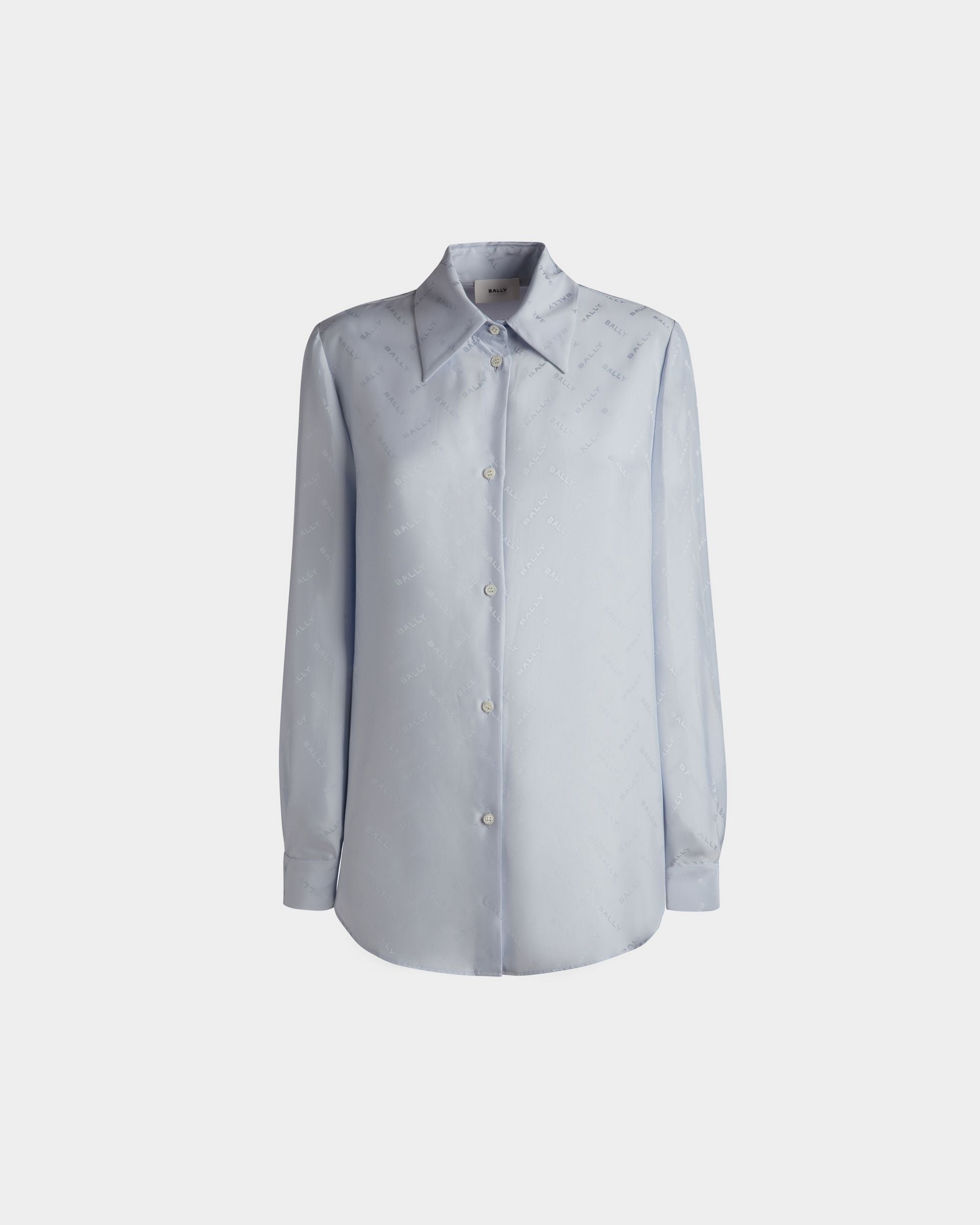 Light Blue Shirt - Women's - Bally - 01
