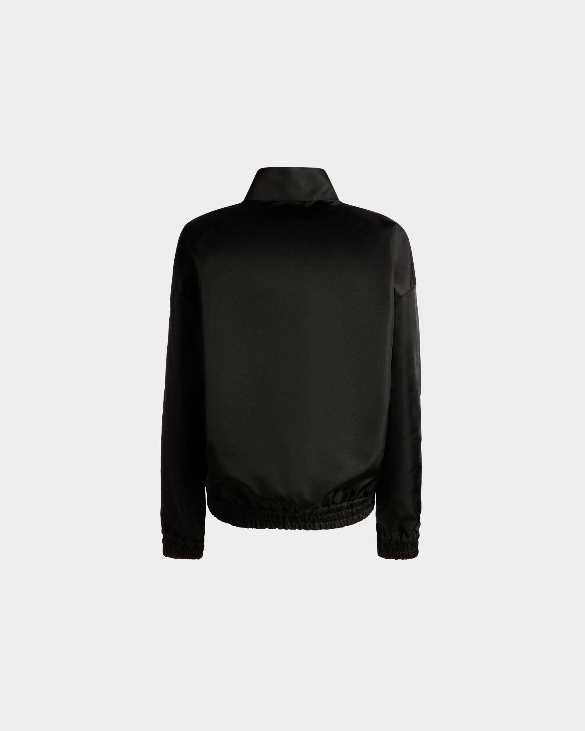Bomber Jacket in Black Nylon - Women's - Bally - 03