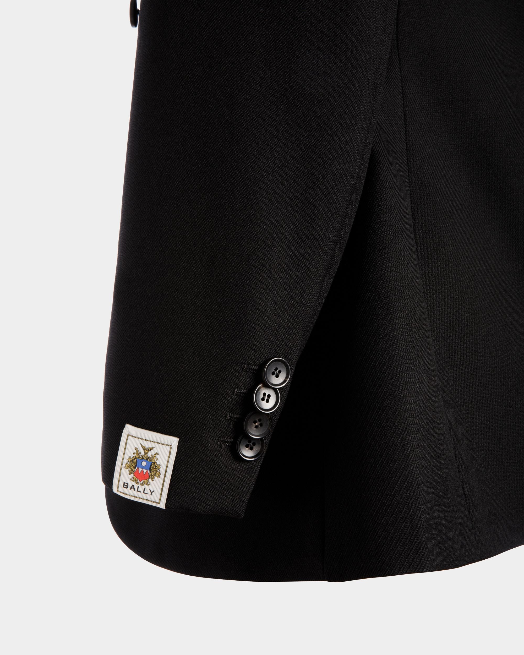 Blazer In Black Wool - Women's - Bally - 04