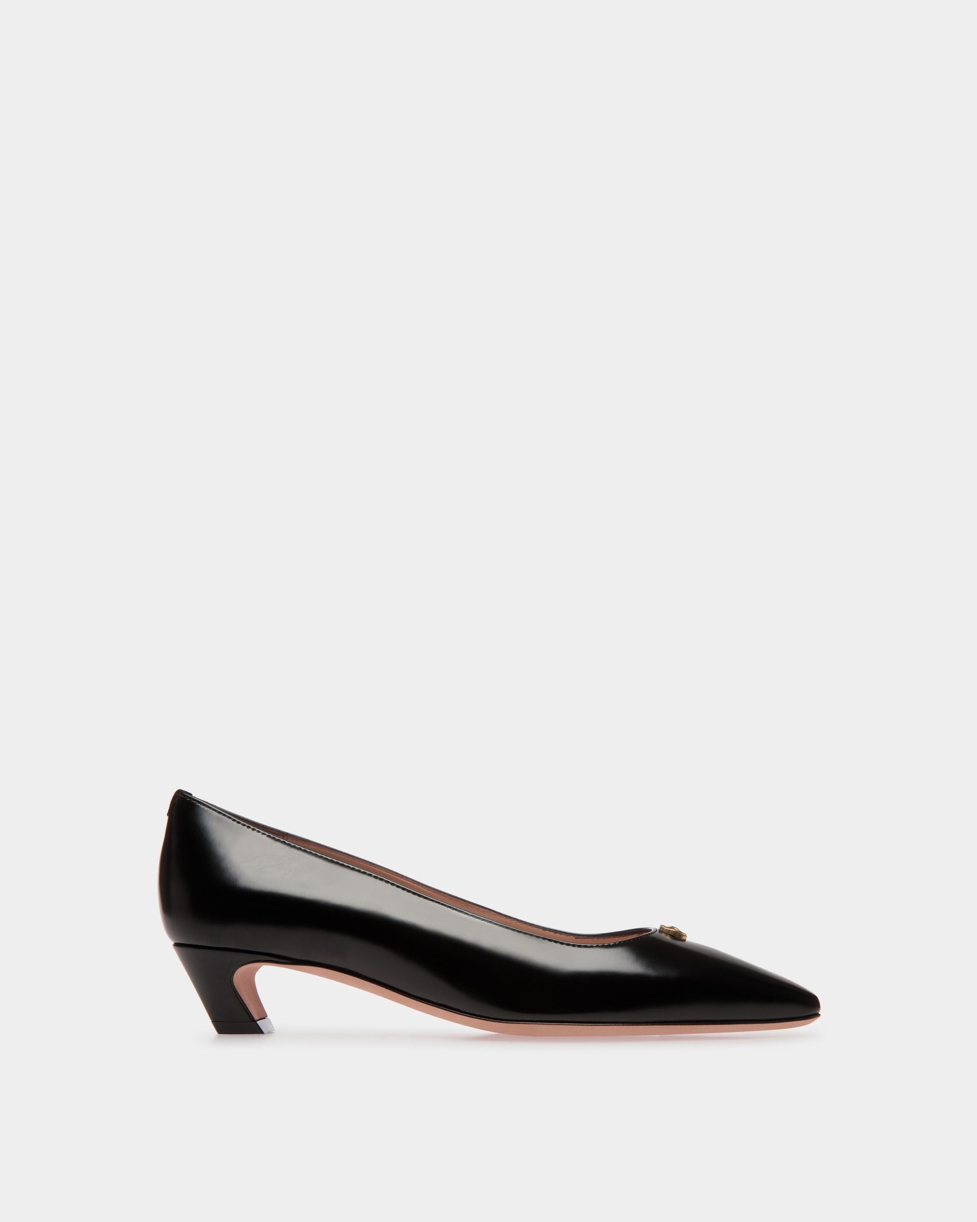 Sylt Pump In Black Leather - Women's - Bally - 01