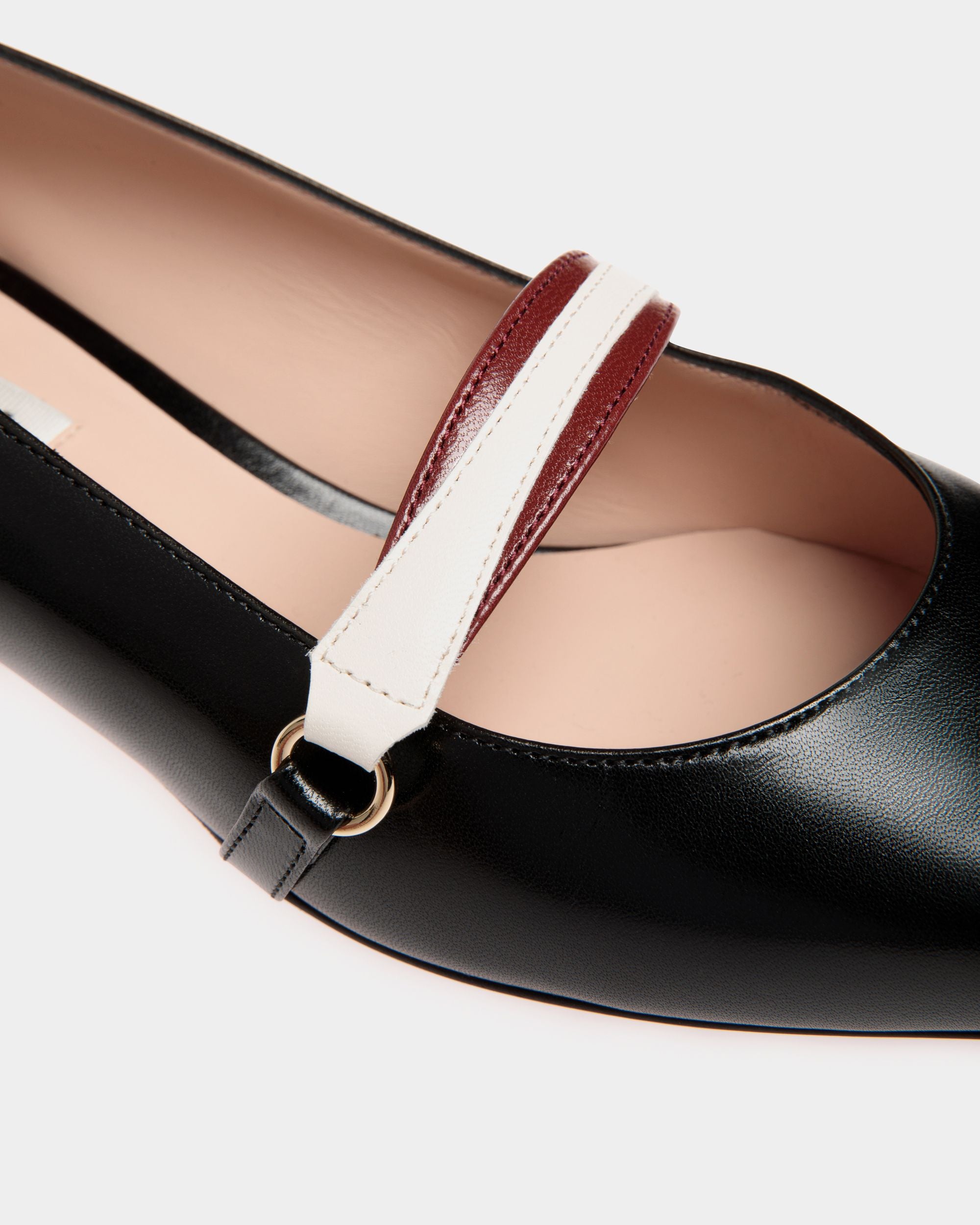 Sylt Pump In Black Nappa Leather - Women's - Bally - 04