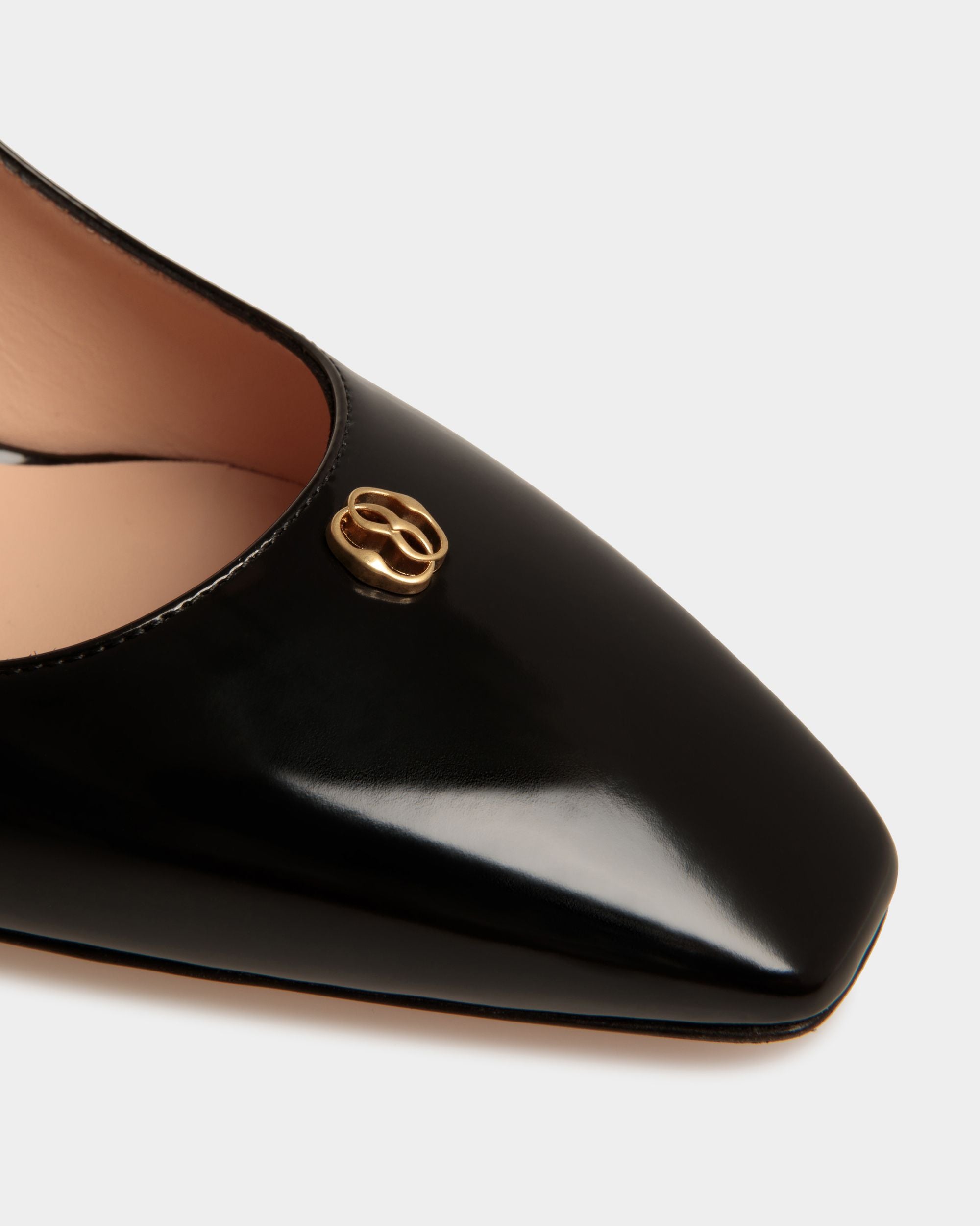 Sylt Pump In Black Leather - Women's - Bally - 04