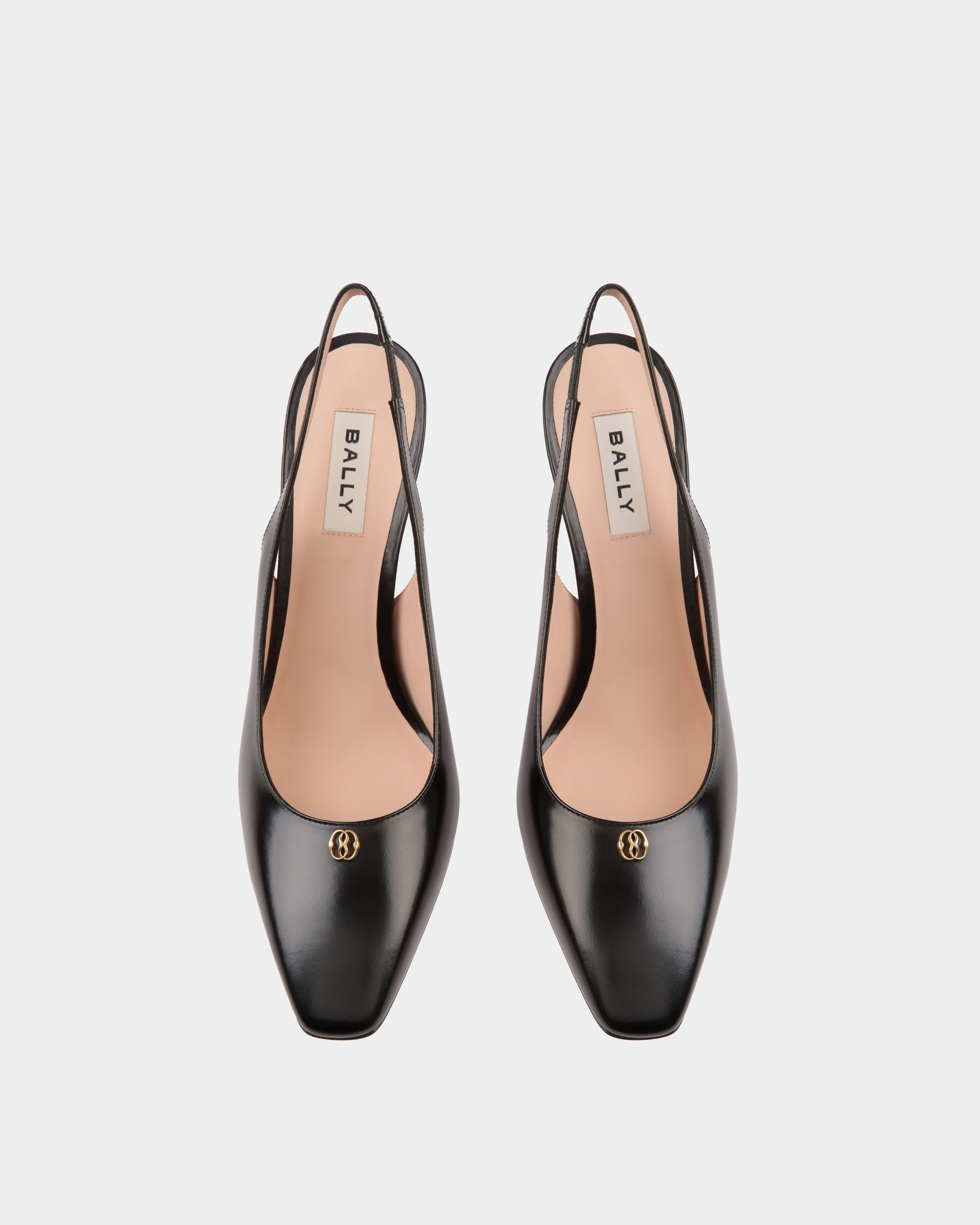 Sylt Slingback Pump In Black Leather - Women's - Bally - 05
