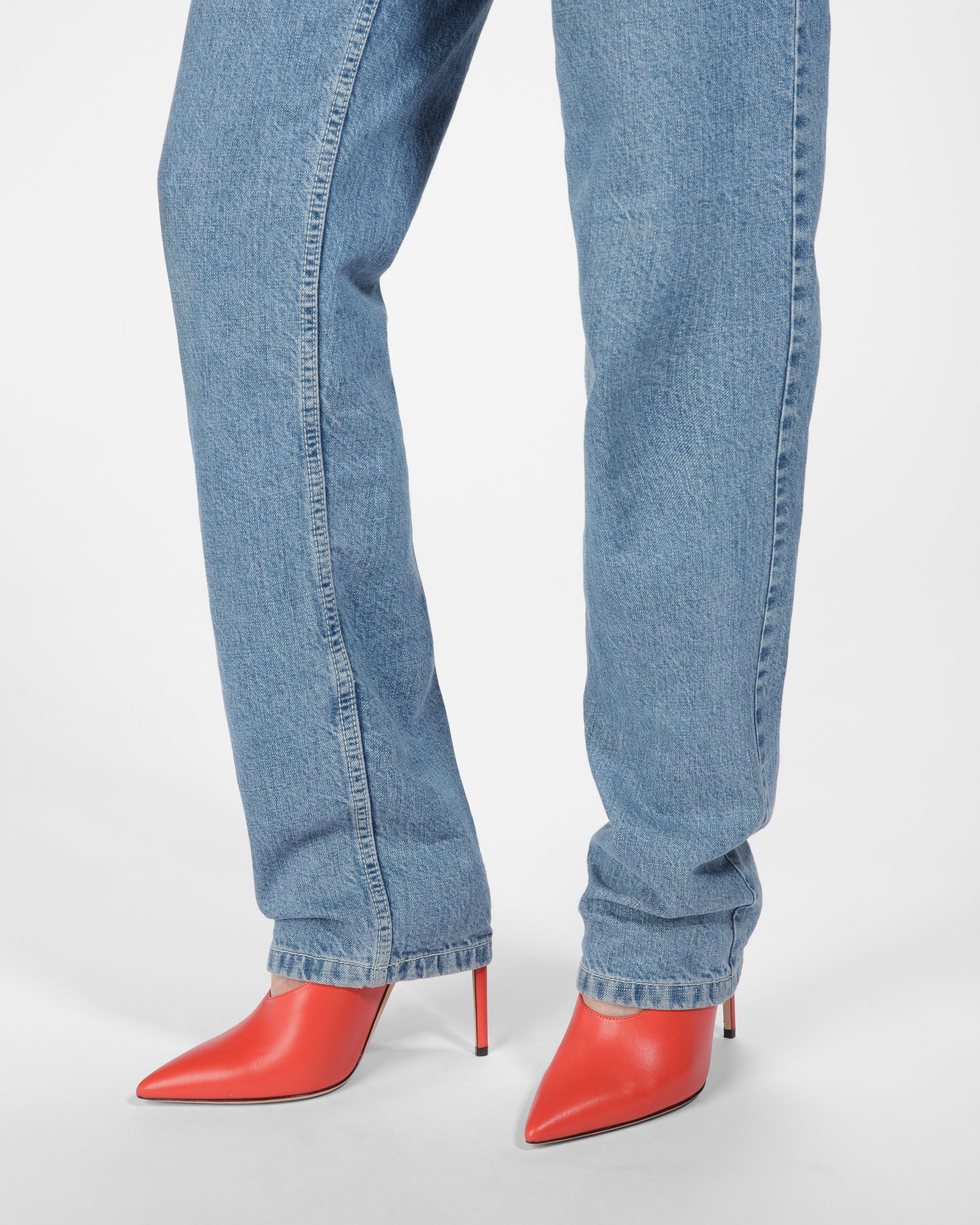 Ninfa Leather Pumps In Orange - Women's - Bally - 06