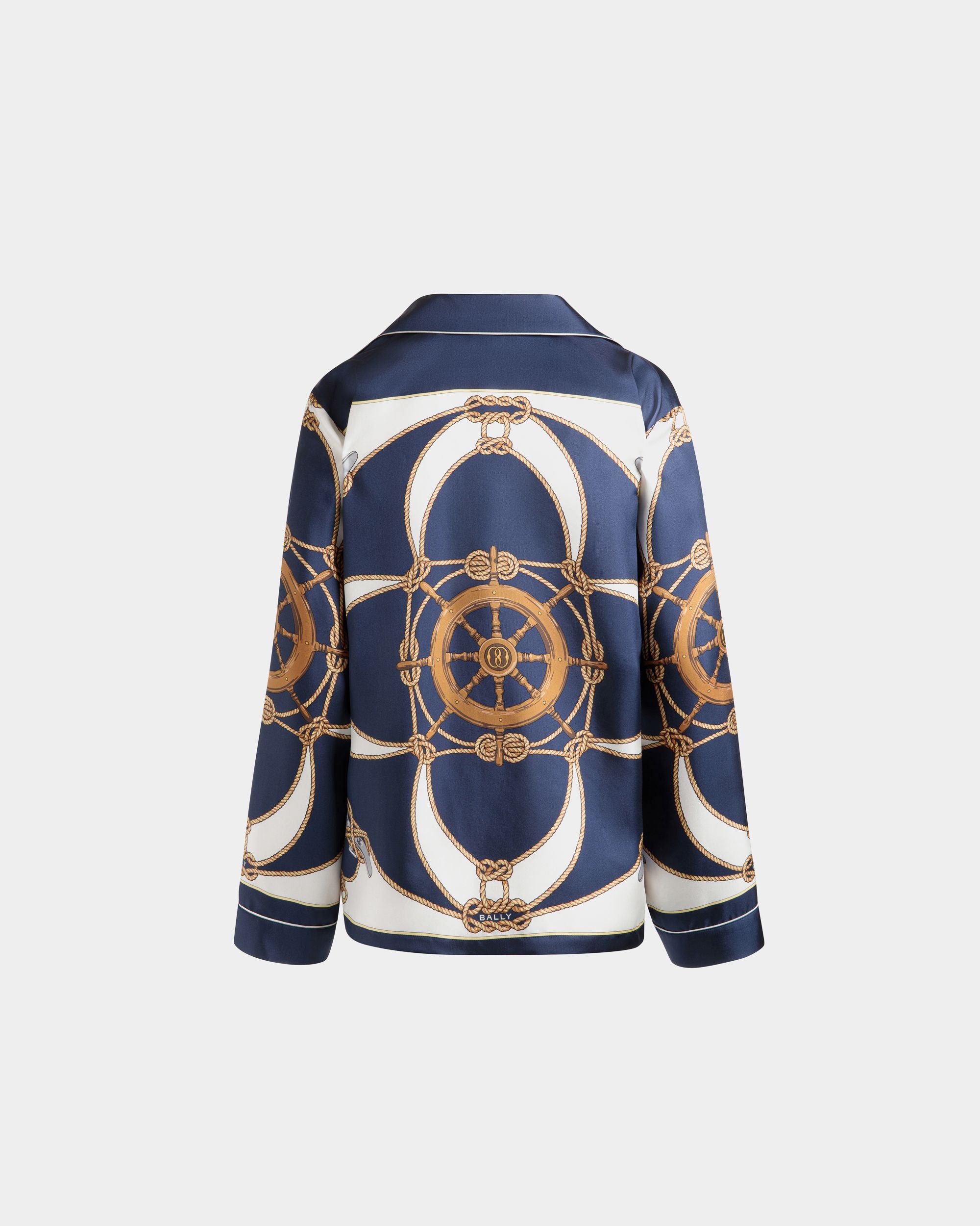 Shirt in Multicolor Silk - Women's - Bally - 03