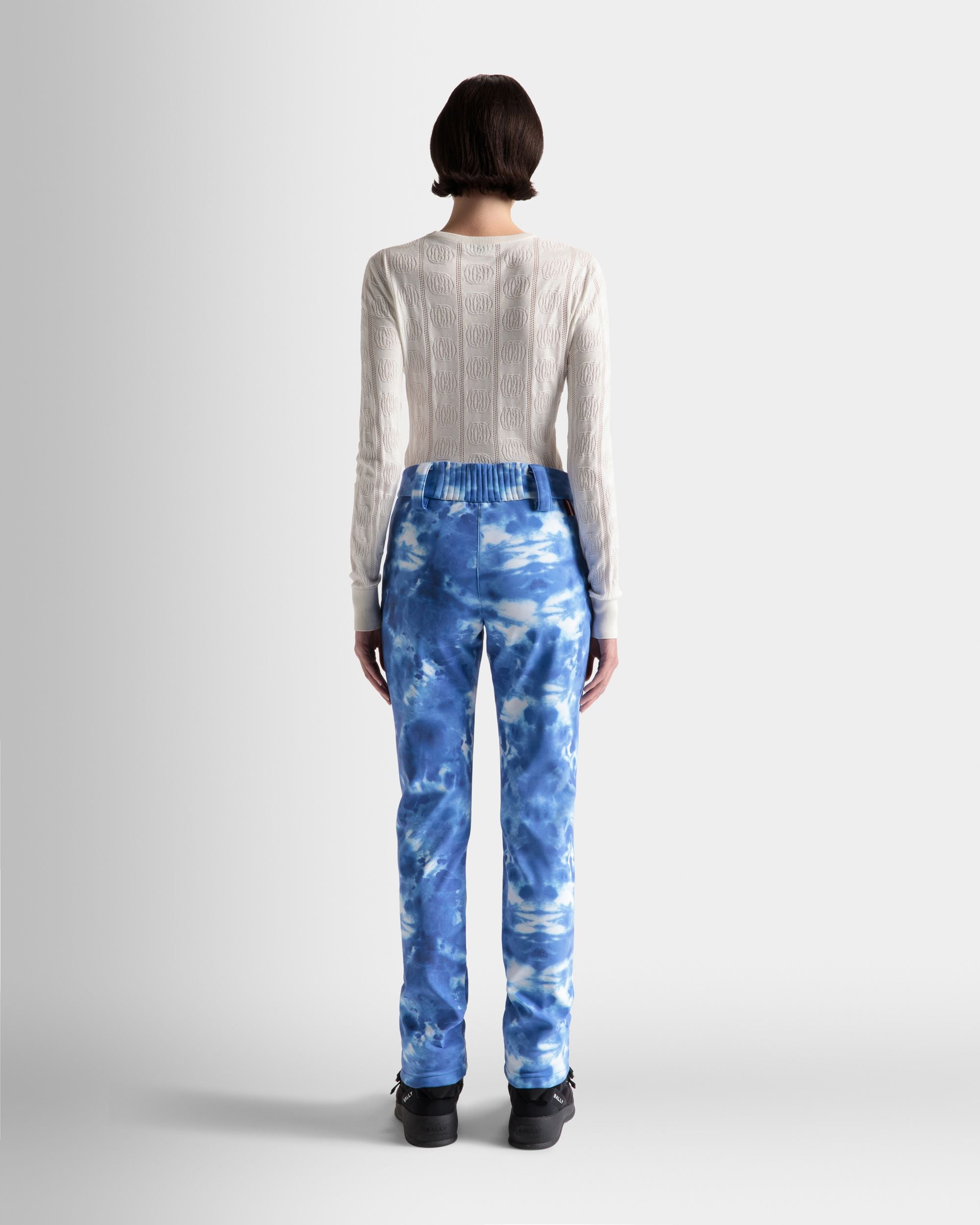 Stretch Pants In Blue - Women's - Bally - 06